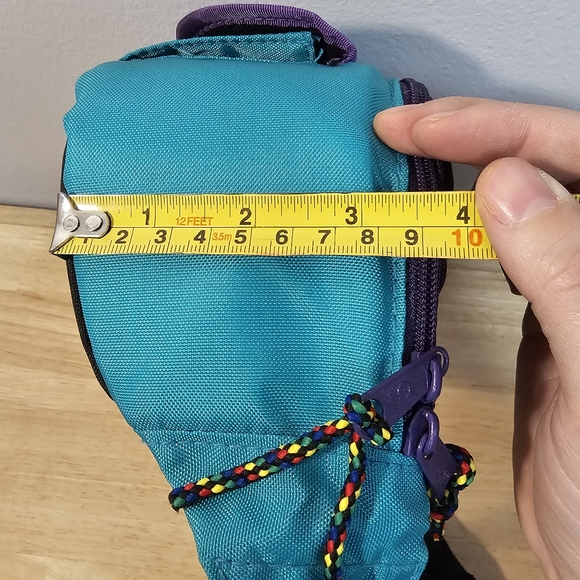 Vintage 90's Sports Zone Teal Fanny Pack - Picture 12 of 12